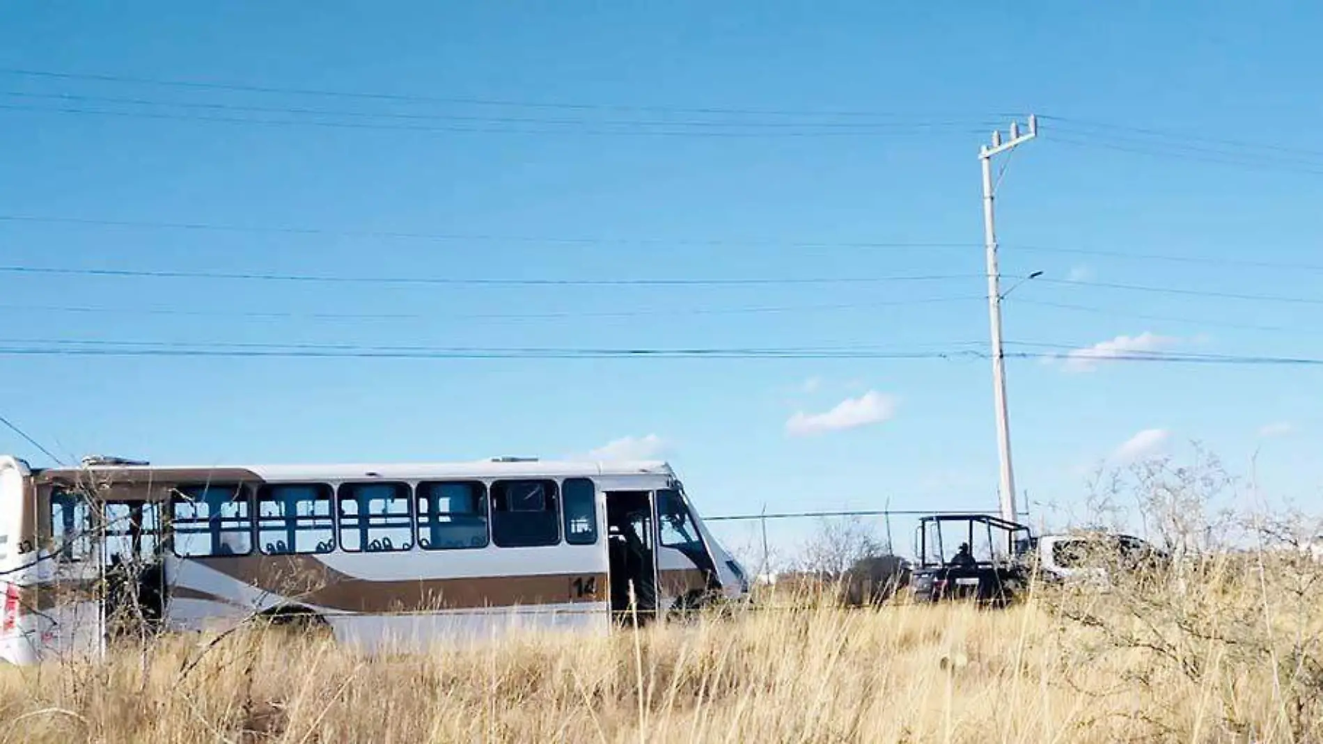 A bordo de un autobús de la ruta 14 fue asesinado un elemento policiaco en Zacatecas